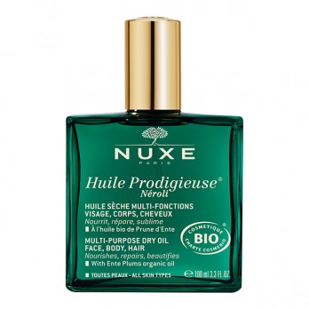 Nuxe Huile Prodigieuse Neroli Oil 100ml | Βιολογικό Ξηρό Λάδι για Μαλλιά, Πρόσωπο & Σώμα