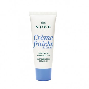 Nuxe Crème Fraiche de Beauté Rich Cream 30ml | Κρέμα Πλούσιας Υφής 48ωρης Ενυδάτωσης για Ξηρή Επιδερμίδα