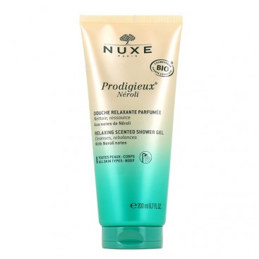 Nuxe Prodigieux Neroli Relaxing Scented Shower Gel 200ml | Χαλαρωτικό Αφρόλουτρο