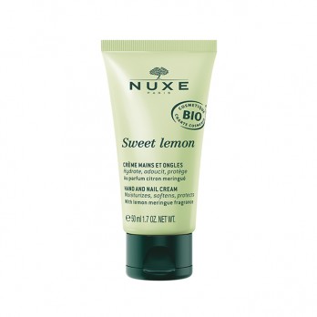 Nuxe Sweet Lemon Hand & Nail Cream 50ml |  Ενυδατική Κρέμα Χεριών και Νυχιών