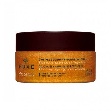 Nuxe Reve de Miel Body Scrub 175ml | Απολαυστική & Θρεπτική Απολέπιση Σώματος με Μέλι