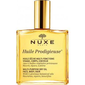 Nuxe Huile Prodigieuse Multi-purpose Dry Oil 100ml | Πολυχρηστικό Ξηρό Λάδι Για Πρόσωπο Σώμα Μαλλιά