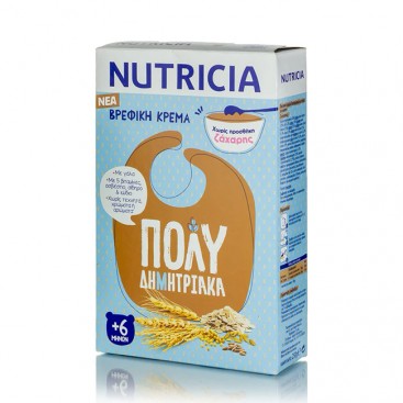 Nutricia Βρεφική Κρέμα Πολυδημητριακά από τον 6ο μήνα 250gr