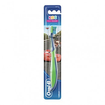 Oral-B Kids Disney Cars Soft 1 Toothbrust | Οδοντόβουρτσα Για Παιδιά 3-5 Ετών 