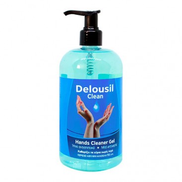 S.J.A Delousil Hands Cleaner Gel 500ml | Ήπιο Αντισηπτικό Χεριών