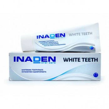 Inaden White Teeth Toothpaste 75ml |  Λευκαντική Οδοντόκρεμα για Καθημερινή Χρήση