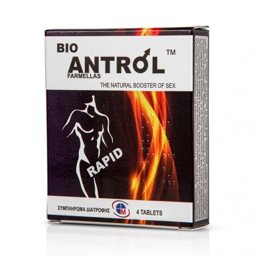 Medichrom Bio Antrol Rapid 4tabs | Συμπλήρωμα Διατροφής - Φυσικός Ενισχυτής του Sex