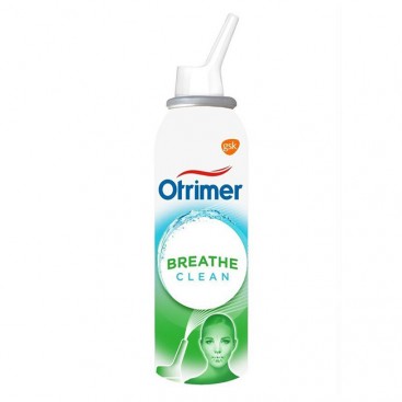 Otrimer Breathe Clean 100ml | Ισότονο Διάλυμα Θαλασσινού Νερού, Δυνατός Ψεκασμός 