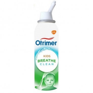 Otrimer Breathe Clean Kids 100ml | Ισότονο Διάλυμα Θαλασσινού Νερού, Ήπιος Ψεκασμός 