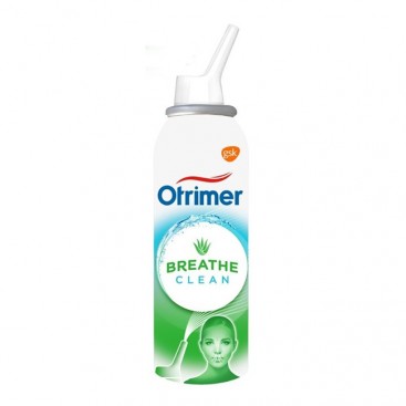 Otrimer Breathe Clean με Aloe Vera 100ml | Ισότονο Διάλυμα Θαλασσινού Νερού Μέτριος Ψεκασμός 