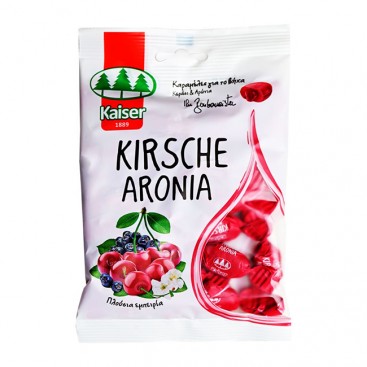 Kaiser 1889 Kirsche Aronia 90gr | Καραμέλες Κεράσι & Αρώνια για τον Βήχα