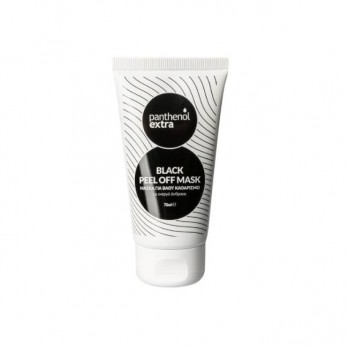 Medisei Panthenol Extra Black Peel Off Mask 75ml | Μαύρη Μάσκα Προσώπου για Βαθύ Καθαρισμό