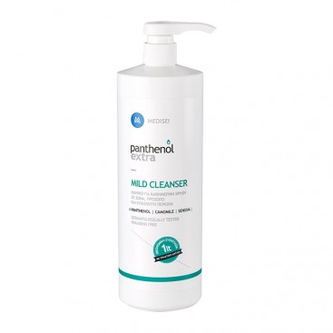 Medisei Panthenol Extra Mild Cleanser 1lt | Απαλό Καθαριστικό για Σώμα, Πρόσωπο & Ευαίσθητη Περιοχή