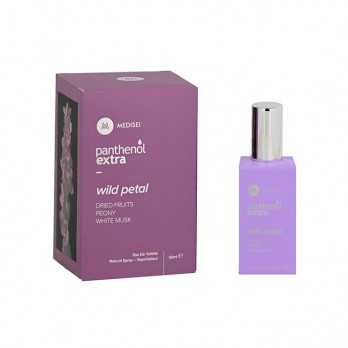 Medisei Panthenol Extra Wild Petal Eau de Toilette 50ml | Πληθωρικό Γυναικείο Άρωμα με Νότες Λουλουδιών και Αποξηραμένων Φρούτων