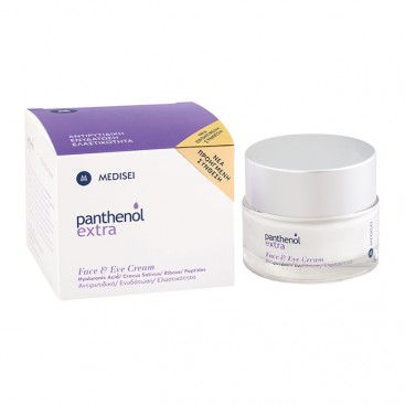 Medisei Panthenol Extra Face & Eye  Cream 50ml | Αντιρυτιδική Κρέμα Προσώπου & Ματιών