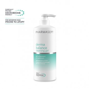 Pharmasept Derma Balance Cleansing Gel 500ml | Gel Καθαρισμού για Πρόσωπο & Σώμα με Πρεβιοτικά 