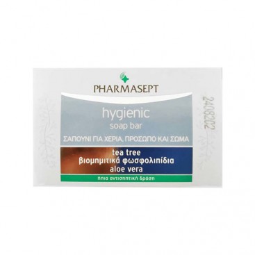 Pharmasept Hygienic Soap Bar 100gr |  Σαπούνι με Ήπια Αντισηπτική Δράση