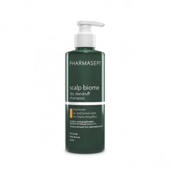 Pharmasept Scalp Biome Dry Dandruff Shampoo 400ml | Σαμπουάν με Προβιοτικά κατά της Ξηρής Πιτυρίδας 