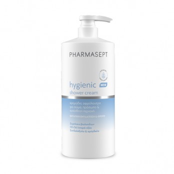 Pharmasept Hygienic Shower Cream 1L | Κρεμώδες Αφρόλουτρο Καθημερινής Χρήσης για Σώμα ,Πρόσωπο & Ευαίσθητη Περιοχή