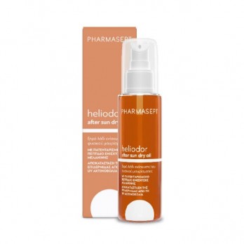 Pharmasept Heliodor After Sun Dry Oil 100ml | Ξηρό Λάδι Ενίσχυσης του Φυσικού Μαυρίσματος για Πρόσωπο και Σώμα 