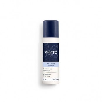 Phyto Phyto Douceur Softness Dry Shampoo 75ml | Ξηρό Σαμπουάν για Όλους τους Τύπους Μαλλιών