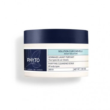 Phyto Phyto Scalp Solution Purifying Cleansing Scrub 200gr | Απαλό Καθαριστικό Scrub για το Τριχωτό της Κεφαλής 