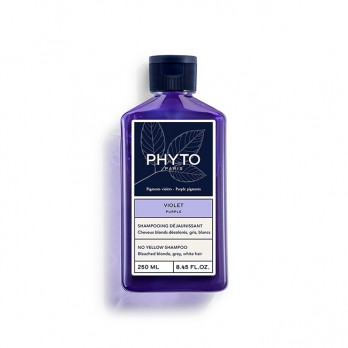 Phyto Phyto Violet No Yellow Shampoo 250ml | Σαμπουάν Κατά των Κίτρινων Τόνων