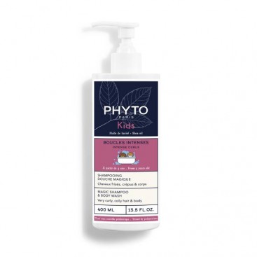 Phyto Phyto Kids Boucles Intense Curls Magic Shampoo & Body Wash 400ml | Παιδικό Σαμπουάν & Αφρόλουτρο