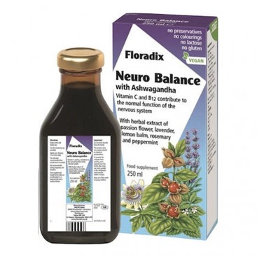 Power Health Salus Floradix Neuro Balance 250ml | Συμπλήρωμα Διατροφής για τη μείωση του Άγχους & Στρες 