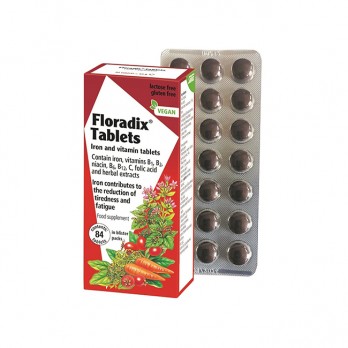 Power Health Salus Floradix  84tabs | Τονωτικό Συμπλήρωμα Διατροφής με Οργανικό Σίδηρο