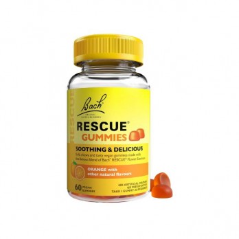 Power Health Bach Rescue, 60gummies | Ζελεδάκια με Γεύση Πορτοκάλι και Ανθοϊάματα