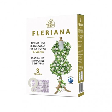 Power Health Fleriana Aromatic Sachets For Clothes Gardenia 3τμχ  | Φυσικό Αρωματικό για τα Ρούχα με Γαρδένια 