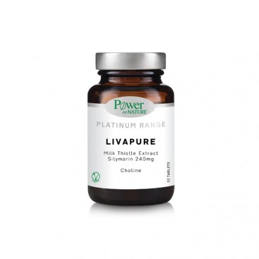 Power Health Platinum Range LivaPure 30tabs | Συμπλήρωμα για την Καλή Υγεία του Ήπατος