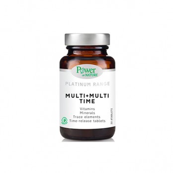 Power Health Platinum Range Multi + Multi Time 30 tabs | Ισχυρή Πολυβιταμίνη