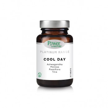 Power Health Platinum Range Cool Day 30tabs | Συμπλήρωμα Διατροφής για το Άγχος, τη Νευρικότητα και την Κούραση