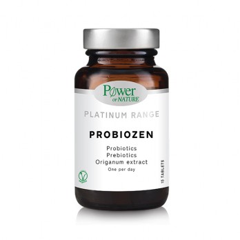 Power Health Platinum Range Probiozen 15tabs | Συμπλήρωμα Προβιοτικών & Πρεβιοτικών για την Καλή Υγεία του Εντέρου