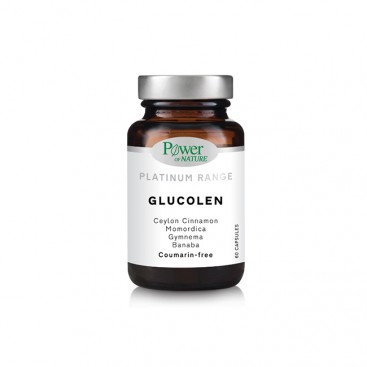 Power Health Platinum Range Glucolen 60 caps | Συμπλήρωμα Διατροφής για την Διατήρηση Φυσιολογικών Επιπέδων Γλυκόζης 