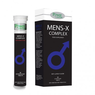 Power Health Mens-X Complex 32eff. tabs | Συμπλήρωμα Διατροφής για Τόνωση της Στυτικής Λειτουργίας 