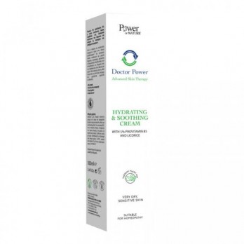 Power Health Doctor Power Hydrating & Soothing Cream 100ml | Κρέμα για Εντατική Ενυδάτωση και Ανάπλαση