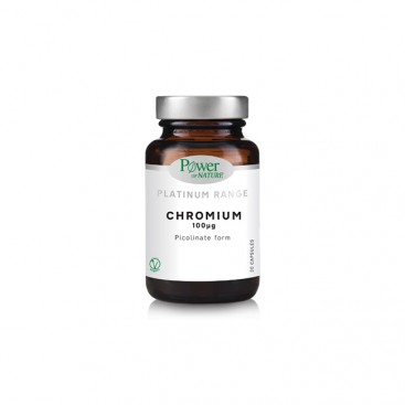 Power Health Platinum Range Chromium 100μg 30caps | Συμπλήρωμα Διατροφής με Χρώμιο 