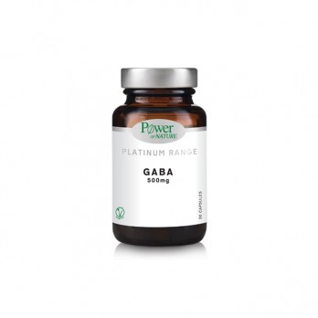 Power Health Platinum Range Gaba 500mg 30caps | Συμπλήρωμα Διατροφής με γ-αμινοβουτυρικό οξύ 