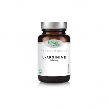 Power Health Platinum Range L-Arginine 500mg 30caps | Συμπλήρωμα Διατροφής με L-Αργινίνη