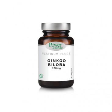 Power Health Platinum Range Ginkgo Biloba 120mg 30caps | Συμπλήρωμα Διατροφής με εκχύλισμα Ginkgo biloba 