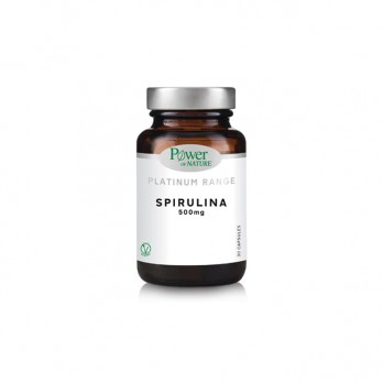 Power Health Platinum Range Spirulina 500mg 30caps | Συμπλήρωμα Διατροφής με Σπιρουλίνα 