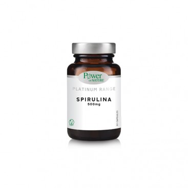 Power Health Platinum Range Spirulina 500mg 30caps | Συμπλήρωμα Διατροφής με Σπιρουλίνα 