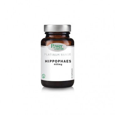 Power Health Platinum Range Hippophaes 400mg 30caps | Συμπλήρωμα Διατροφής με Σκόνη Φρούτου Ιπποφαούς 400mg