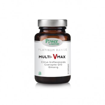 Power Health Platinum Range Multi-VMax 30caps | Ενισχυμένη Πολυβιταμίνη για Παραγωγή Ενέργειας