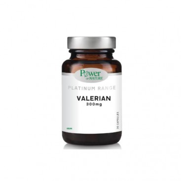 Power Health Platinum Range Valerian 300mg  30caps | Συμπλήρωμα Διατροφής με Εκχύλισμα Ρίζας Βαλεριάνας