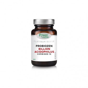 Power Health Platinum Range Billion Acidophilus Combined 10 30caps | Συμπλήρωμα Διατροφής με 1 Δισεκατομμύρια Φιλικά Βακτήρια από 10 Διαφορετικά Στελέχη 