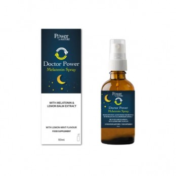 Power Health Doctor Power Melatonin Spray 50ml | Σπρέι με Μελατονίνη & Εκχύλισμα Πασιφλόρας